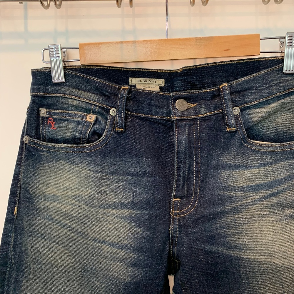 RL Dark Wash Skinny Jean